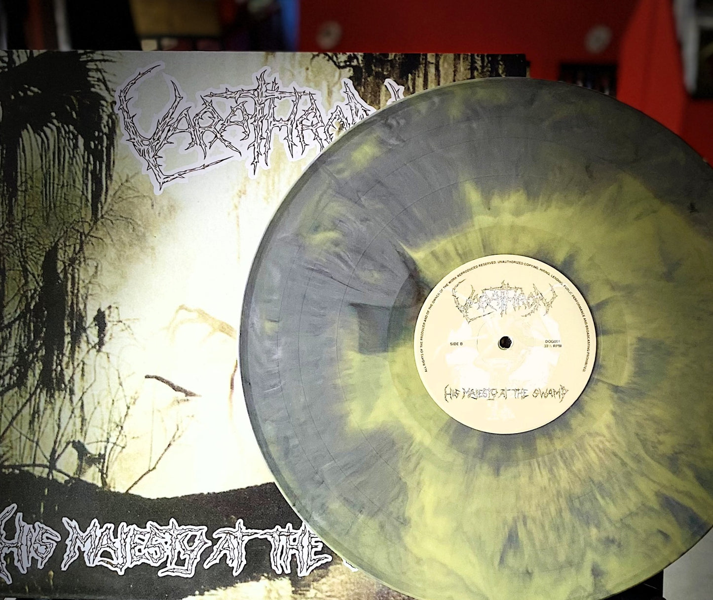 VARATHRON – His Majesty at the Swamp LP (galaxy color vinyl)