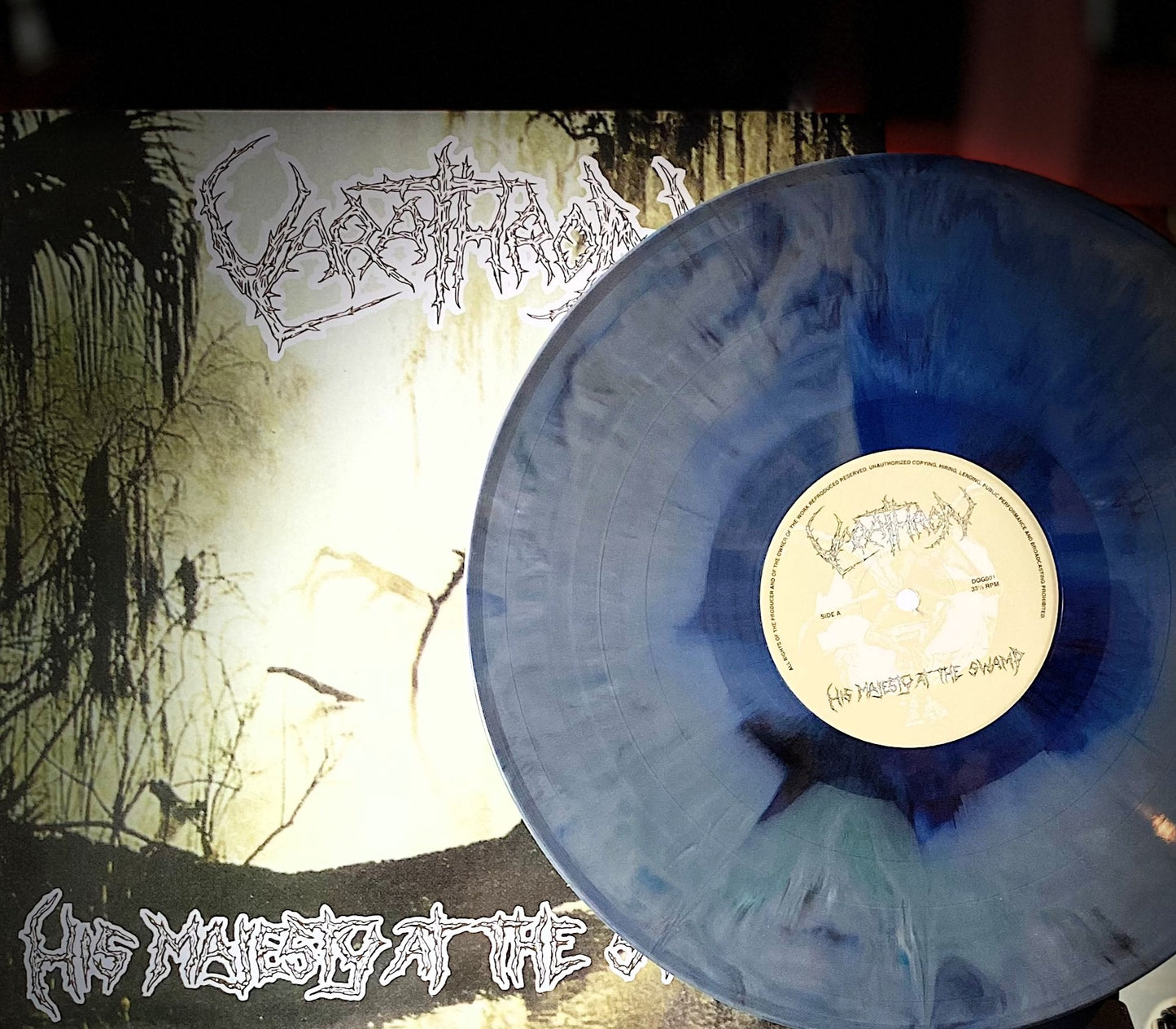 VARATHRON – His Majesty at the Swamp LP (galaxy color vinyl)