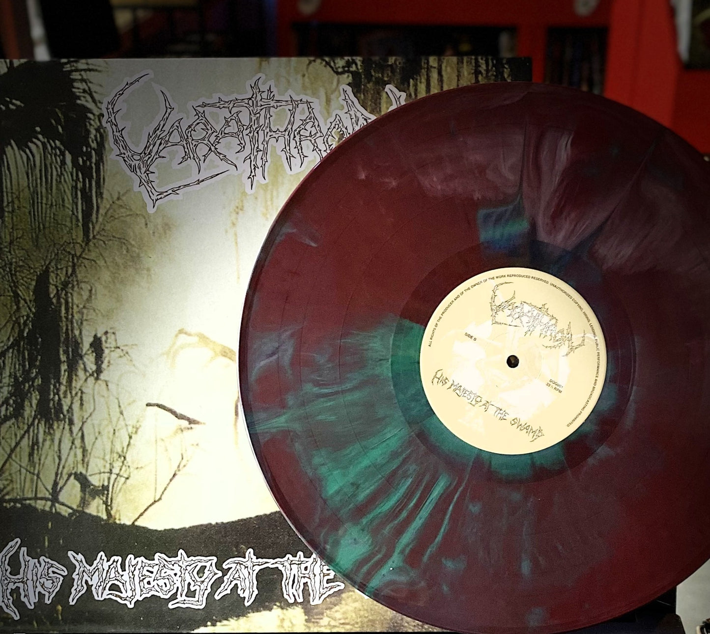 VARATHRON – His Majesty at the Swamp LP (galaxy color vinyl)