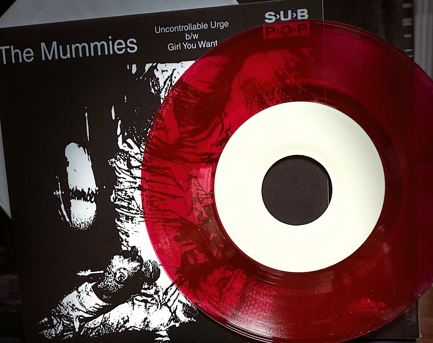 MUMMIES – Uncontrollable Urge b/w Girl You Want 7" (color vinyl)