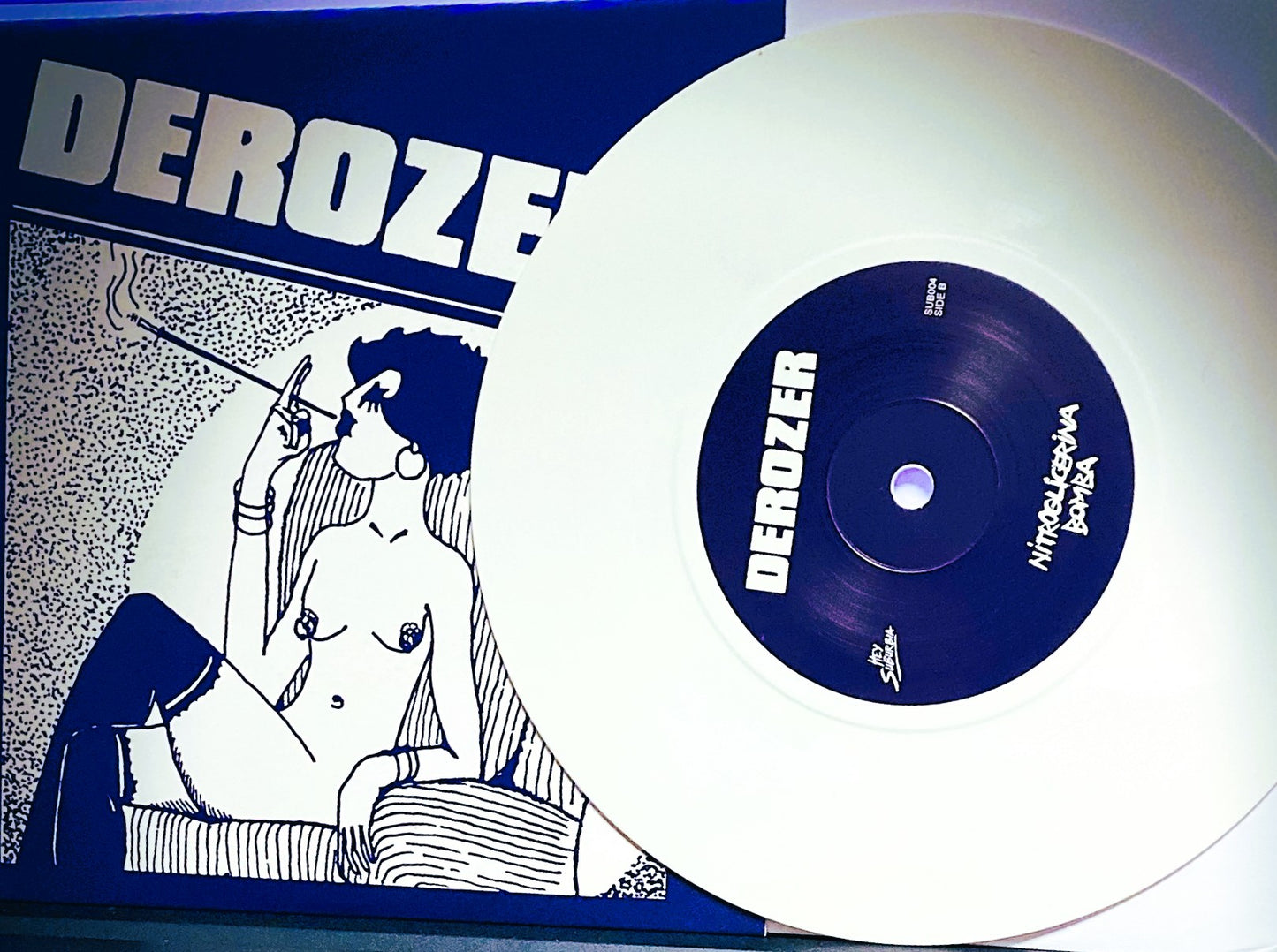 DEROZER – 144 7" (white vinyl)