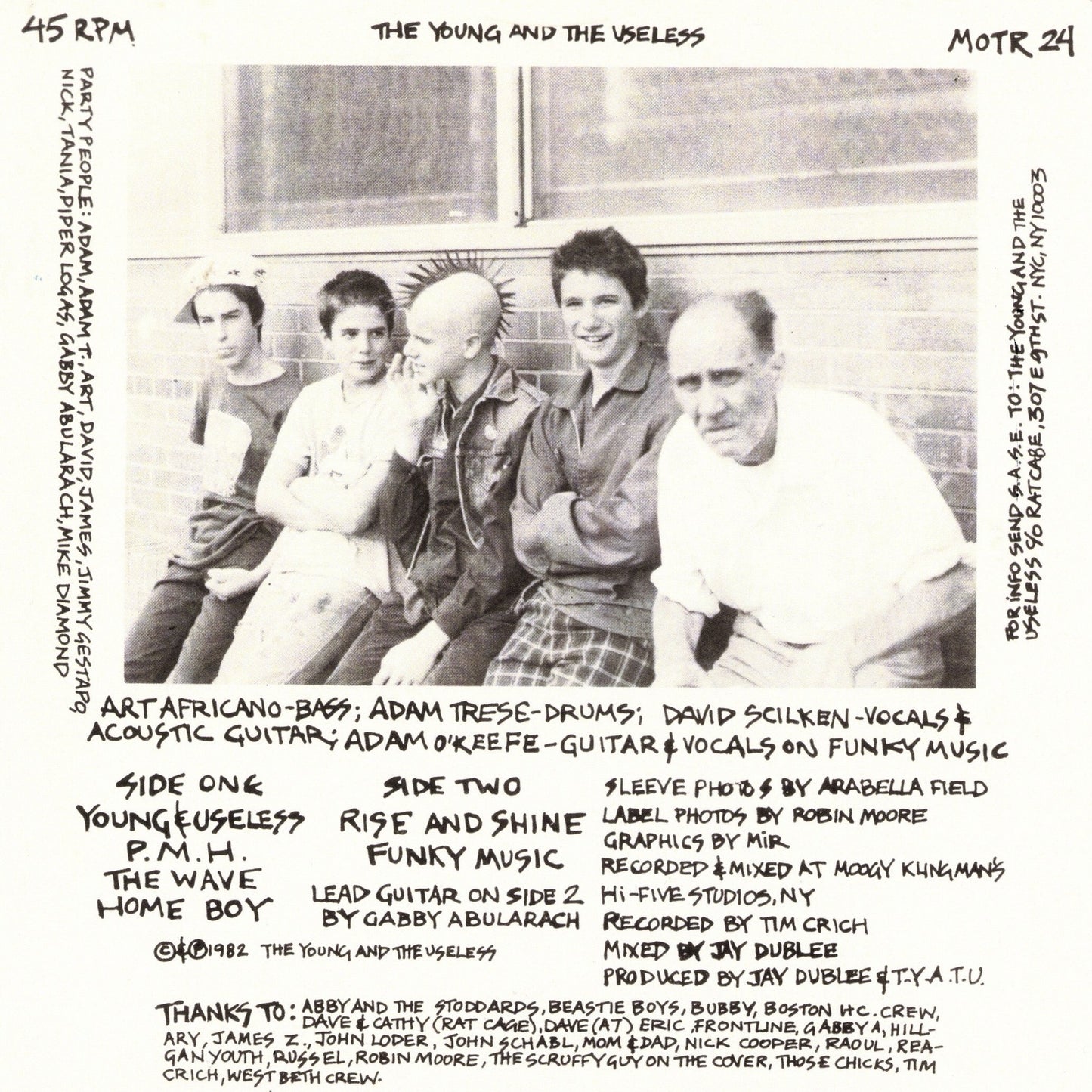 YOUNG & THE USELESS – Real Men Don't Floss 7"