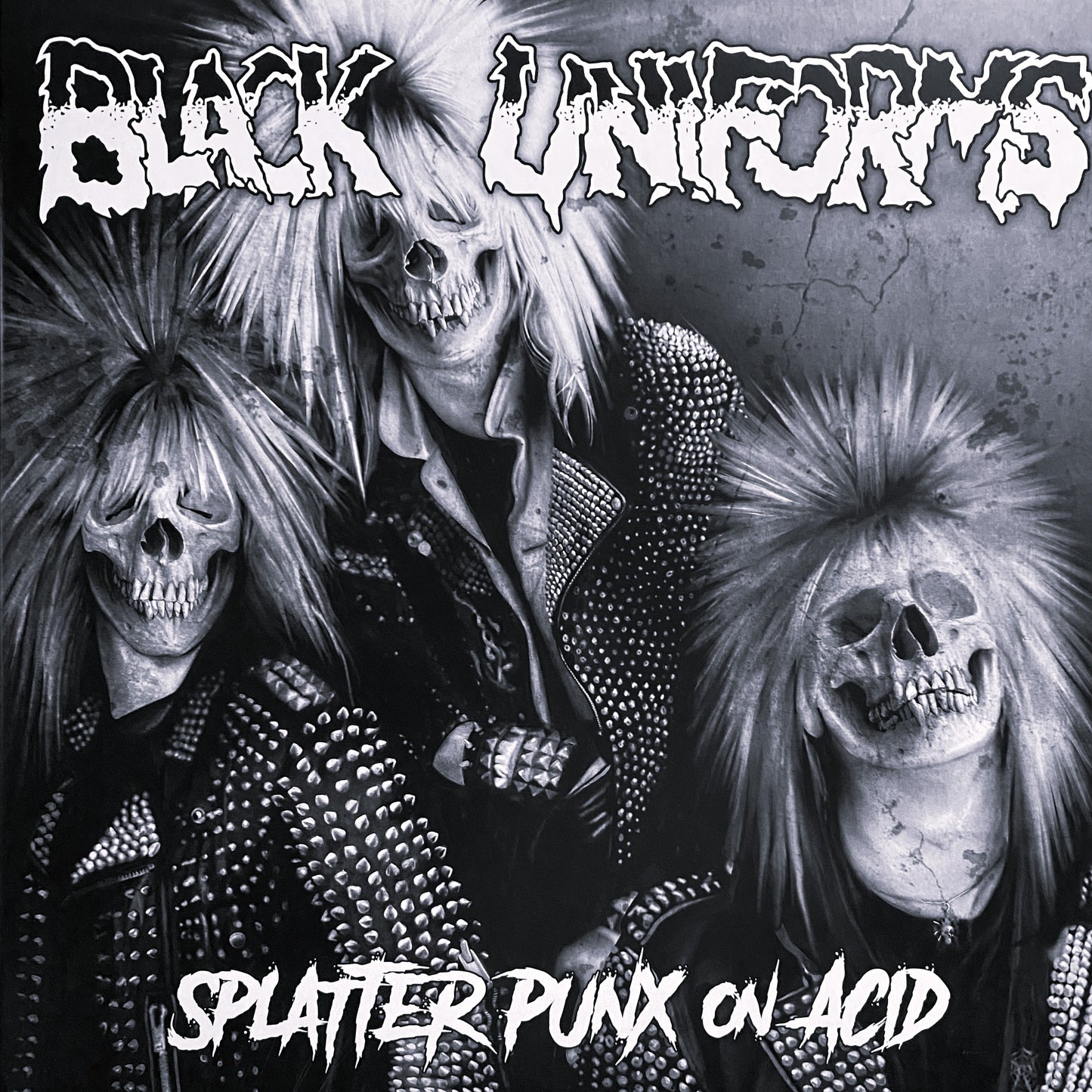 BLACK UNIFORMS – Splatter Punx On Acid LP