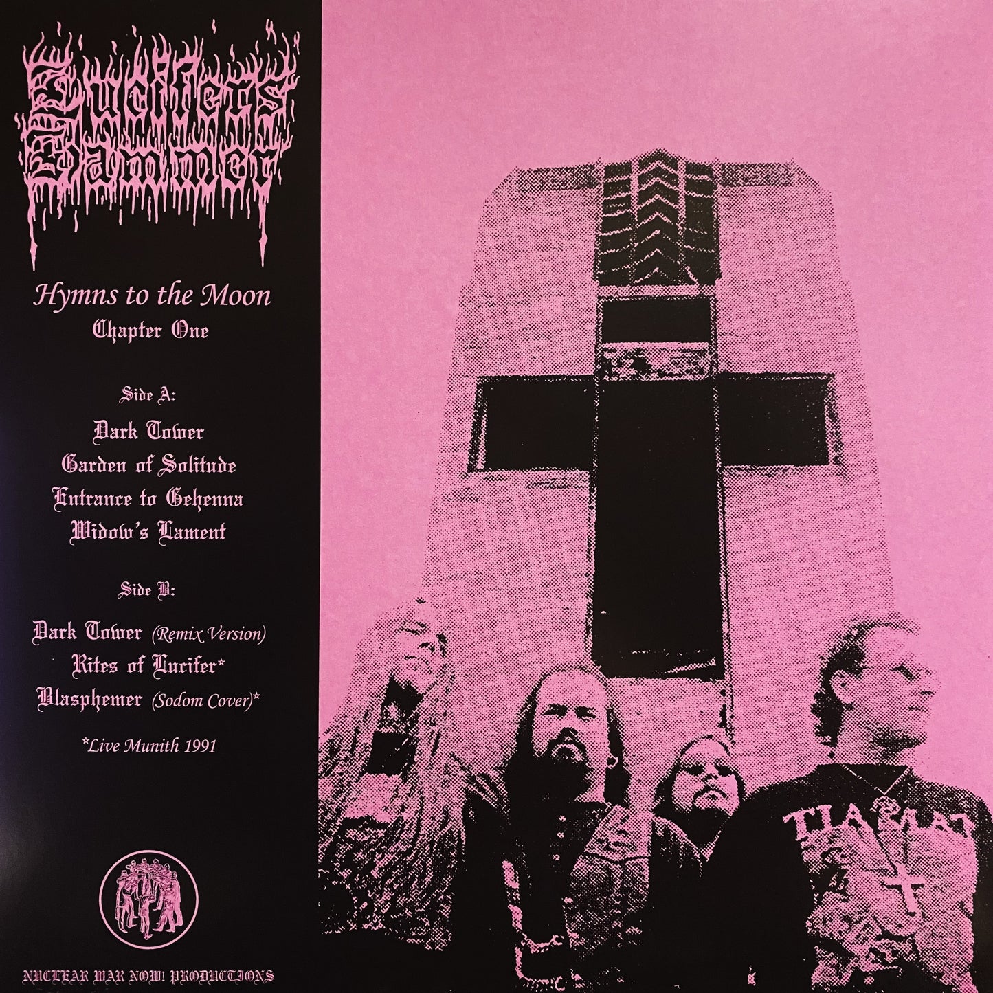 LUCIFER'S HAMMER – Hymns To The Moon LP (green/cream marbled vinyl)