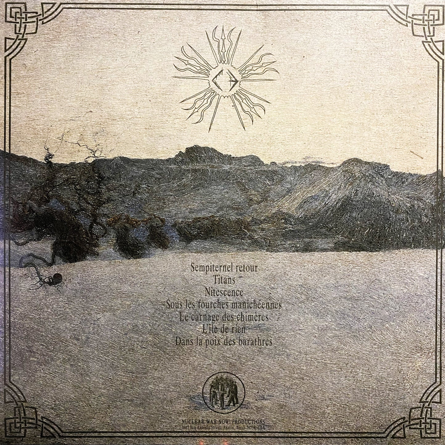 CÉNOTAPHE – Chimères LP