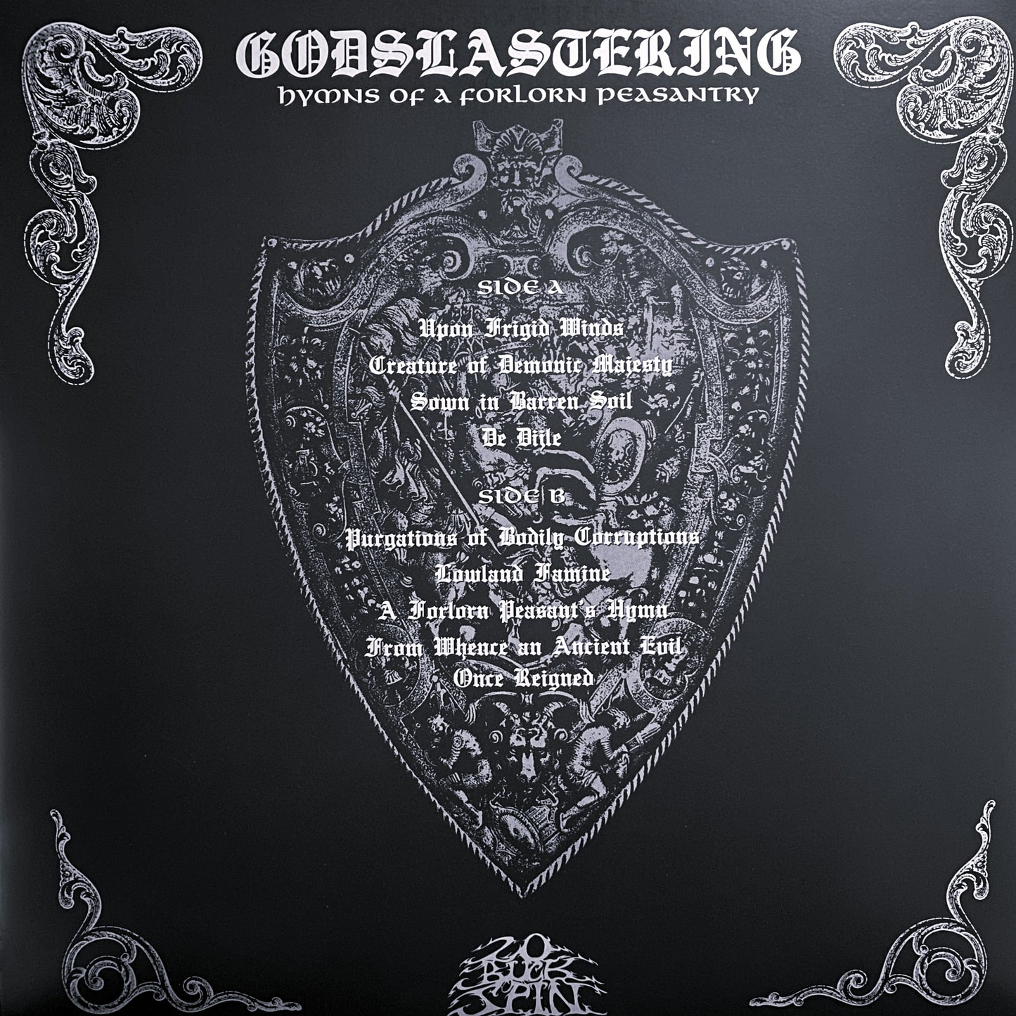 HULDER – Godslastering: Hymns Of A Forlorn Peasantry LP (green/silver merge vinyl)