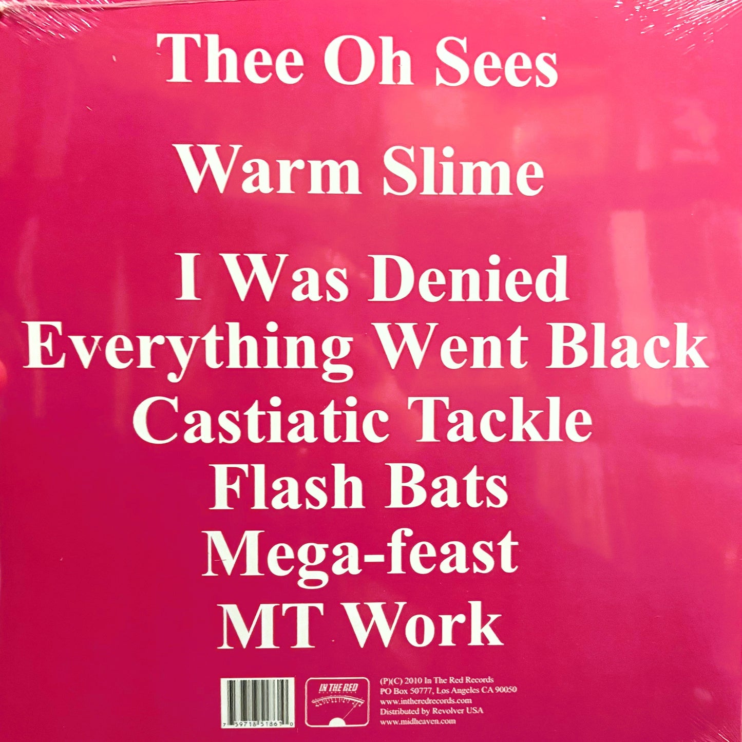 THEE OH SEES – Warm Slime LP