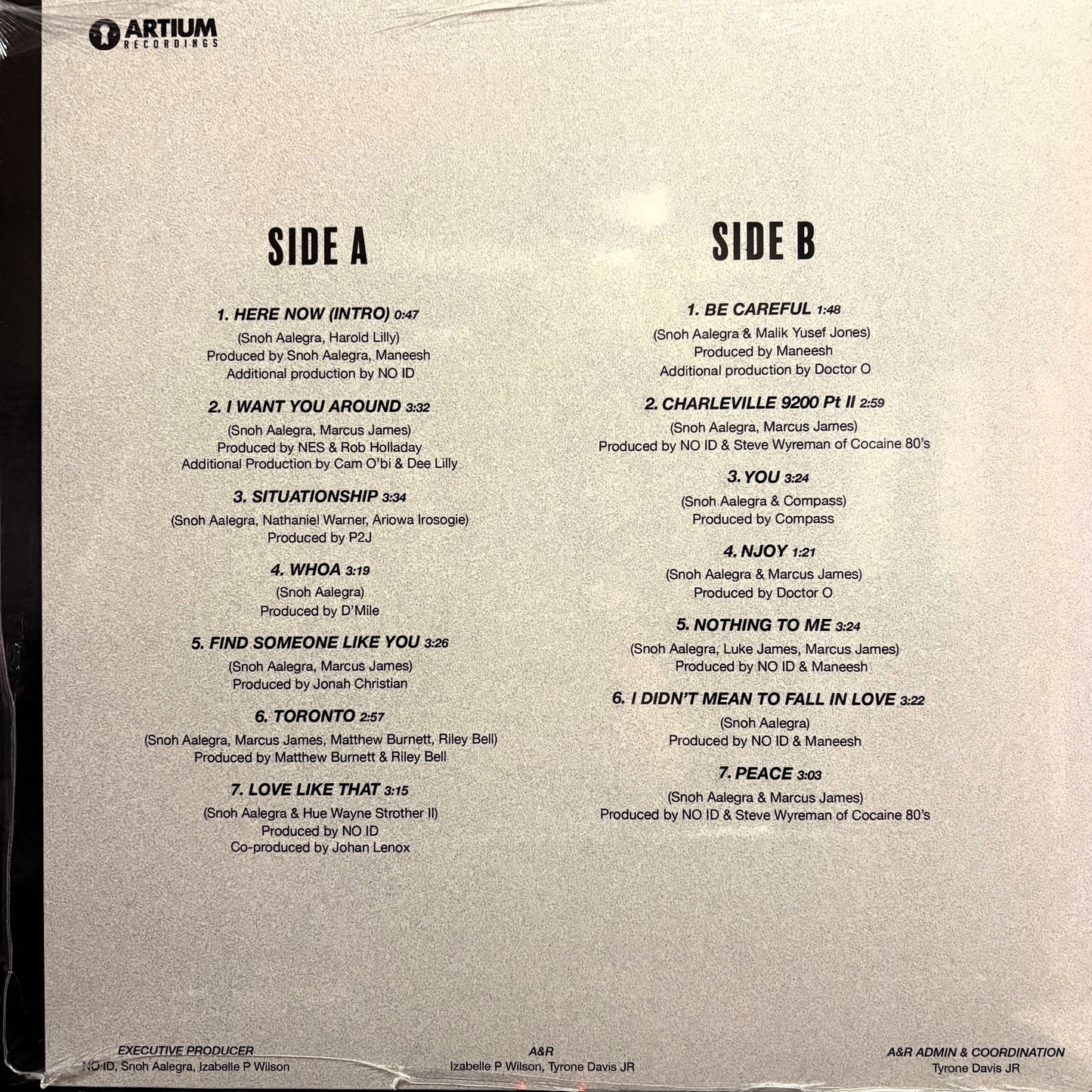 SNOH AALEGRA – Ugh, Those Feels Again LP