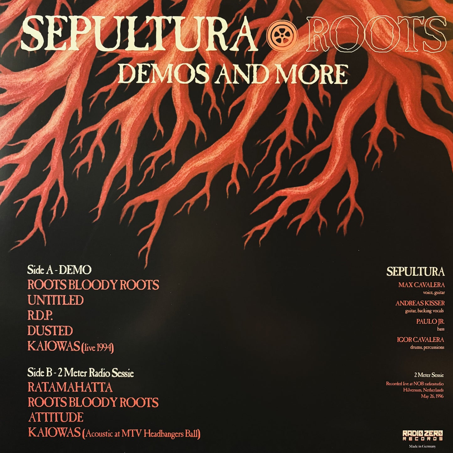 SEPULTURA – Roots • Demos & More LP (color vinyl)