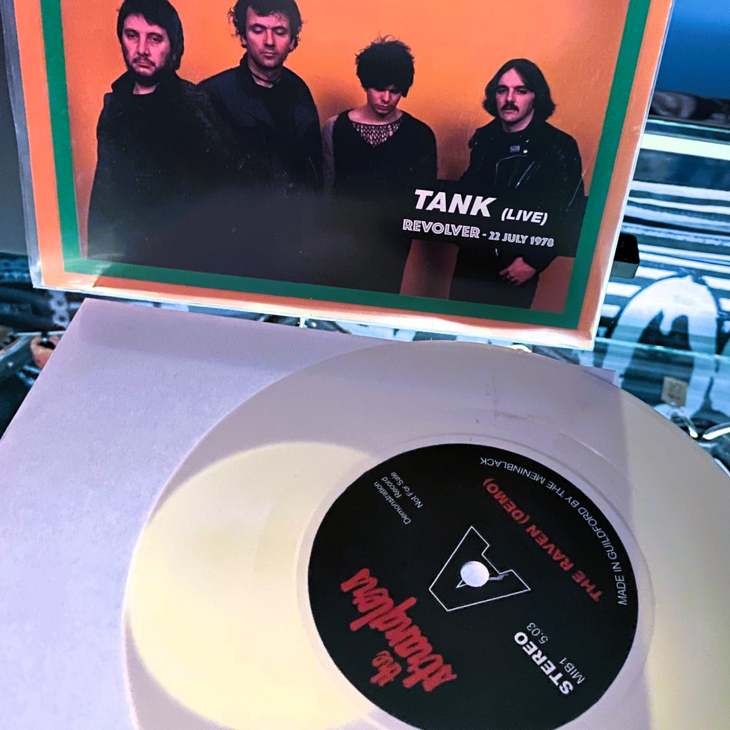 STRANGLERS – The Raven Demo 7" (white vinyl)
