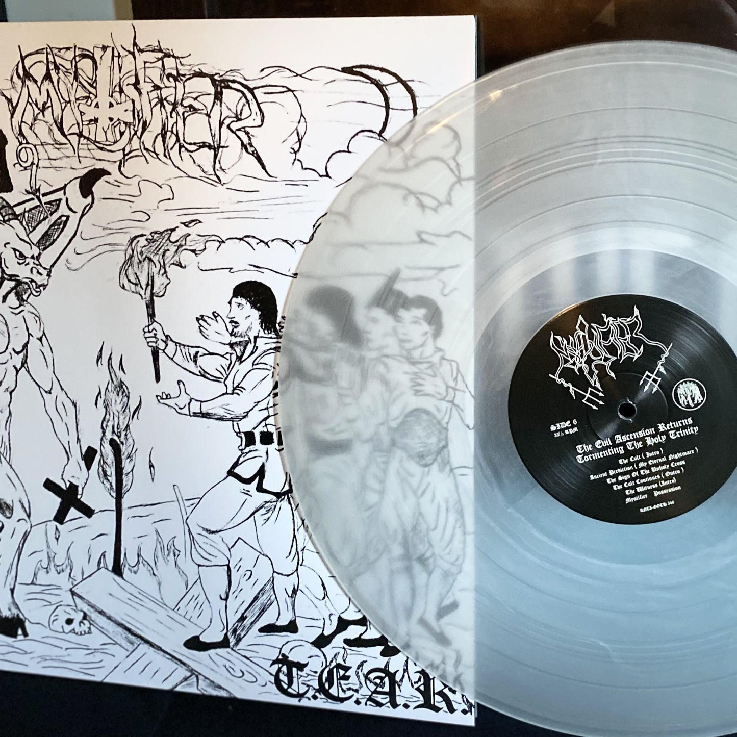MYSTIFIER – T.E.A.R. LP (colored clear vinyl)