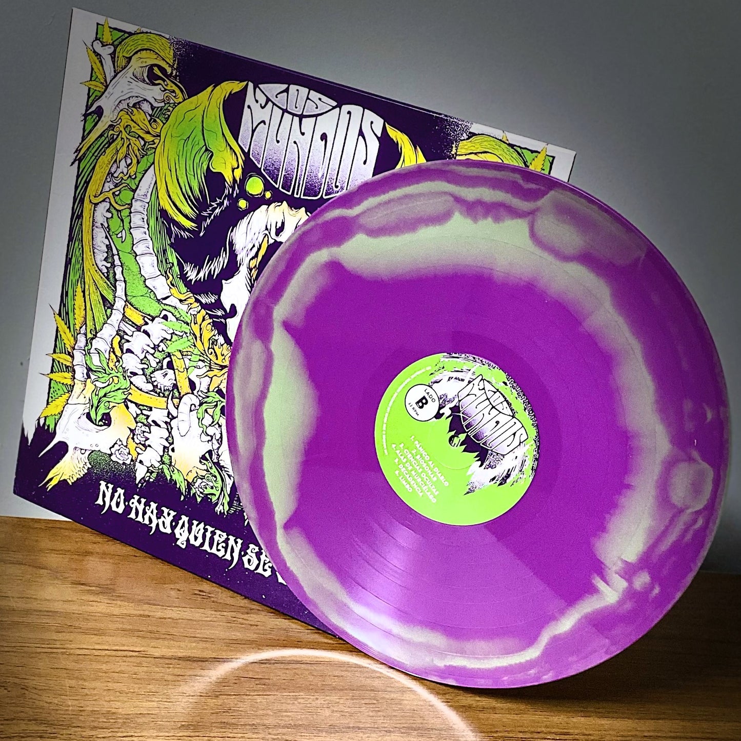 LOS MUNDOS – No Hay Quien se Salve LP (green/purple swirl vinyl)