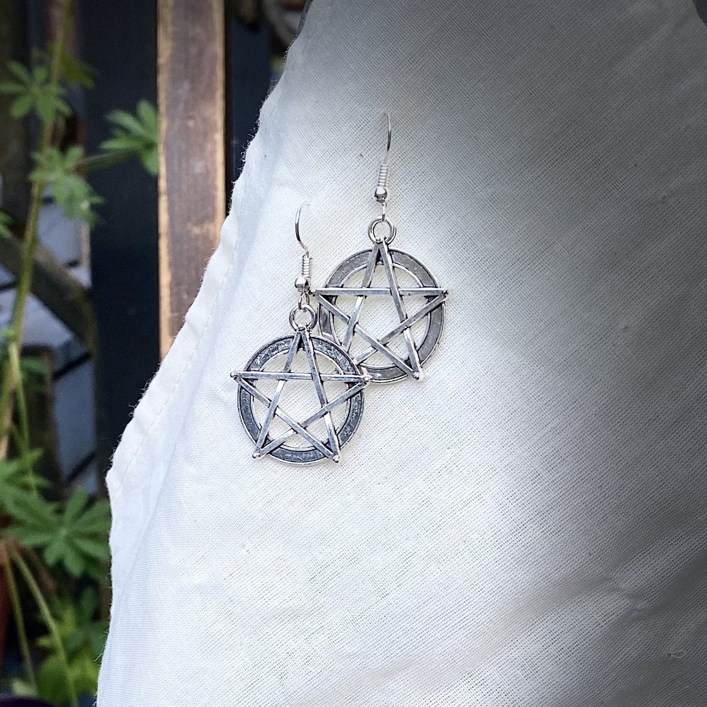 Pentagram Earring