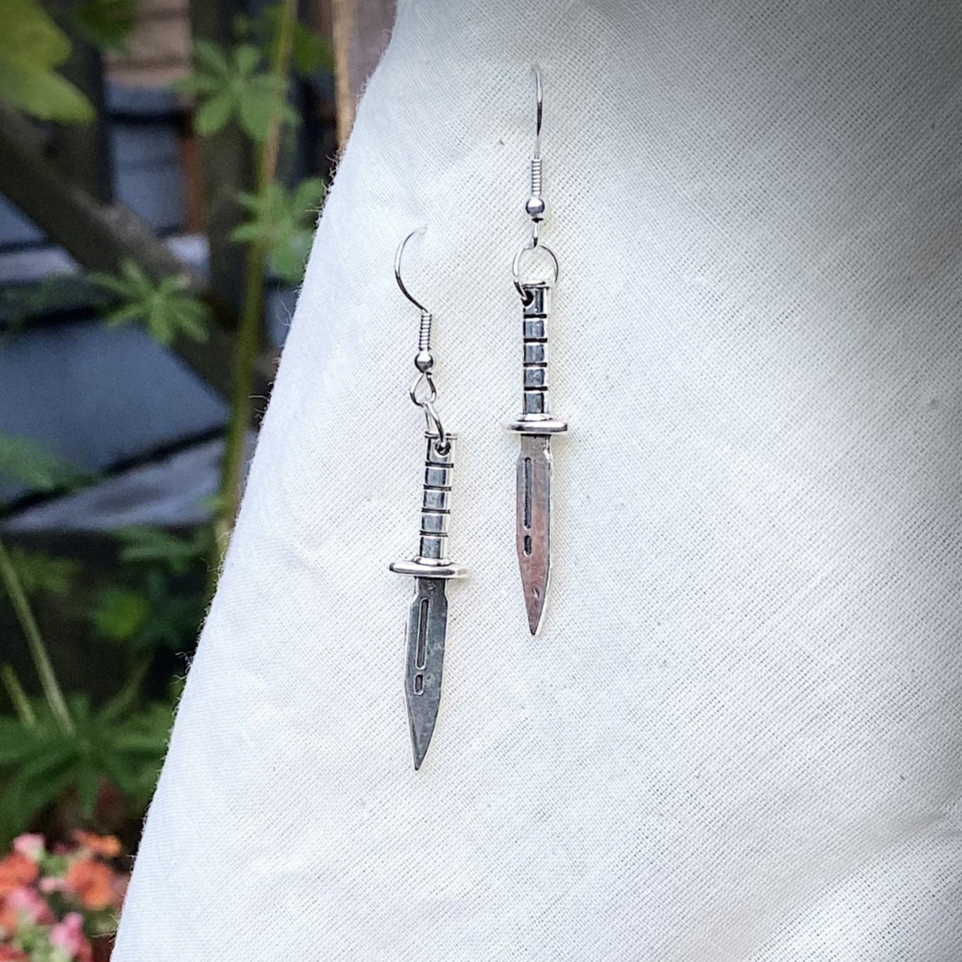 Bowie Knife Earring