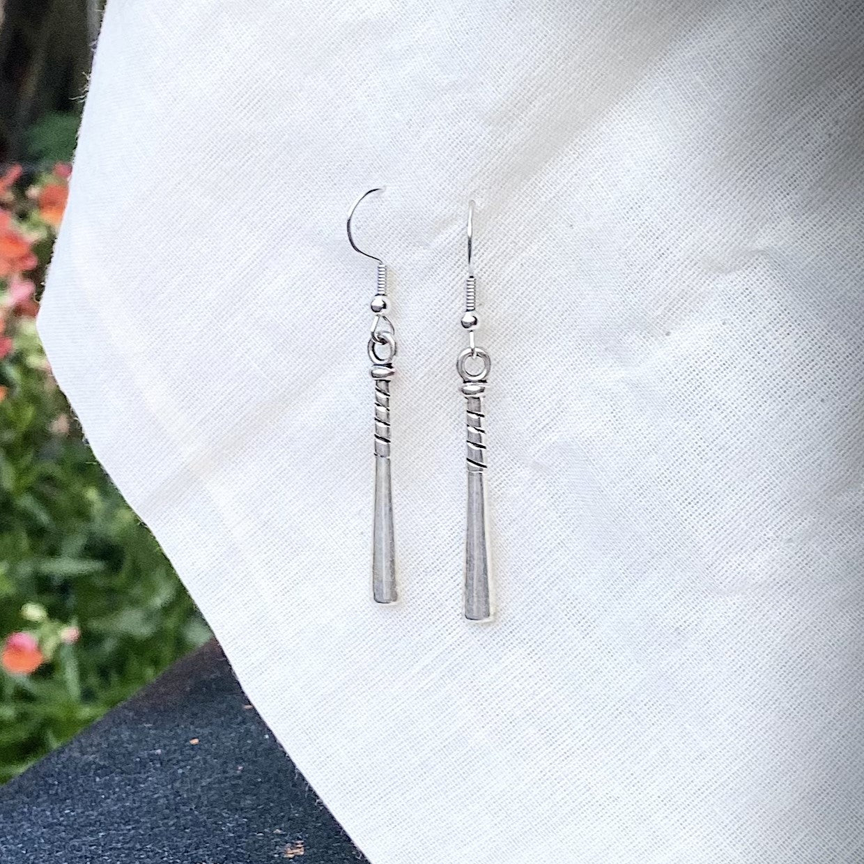 Baseball Bat Earring