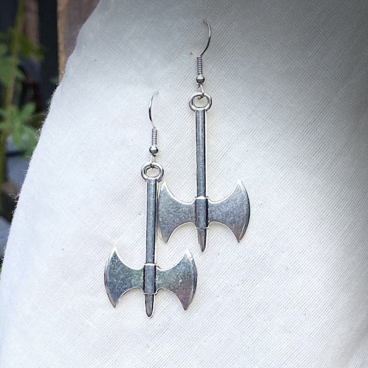 Battle Axe Earring