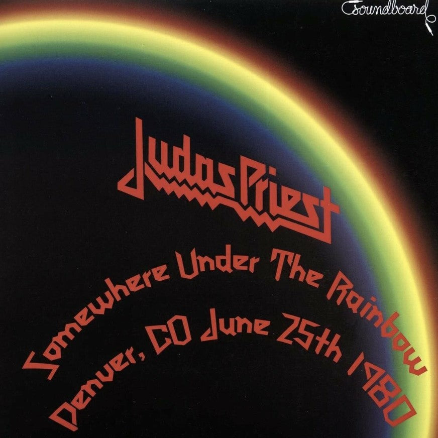 JUDAS PRIEST – Somewhere Under The Rainbow: Denver 6/25/80 LP (color vinyl)