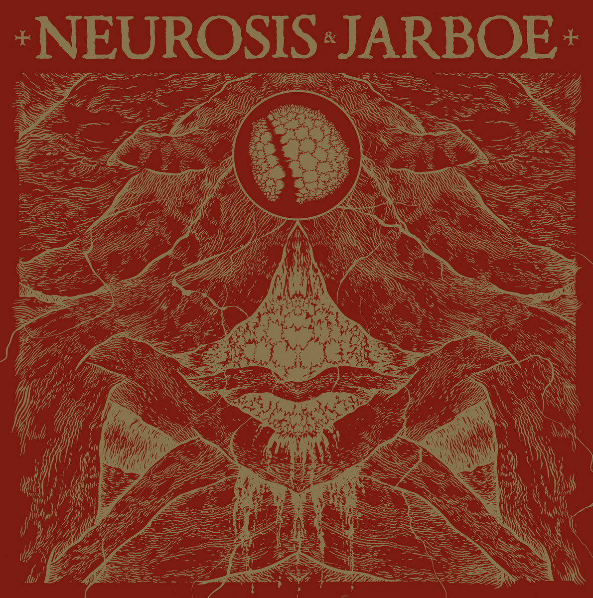 NEUROSIS & JARBOE – S/T 2xLP (clear & gold splatter vinyl)