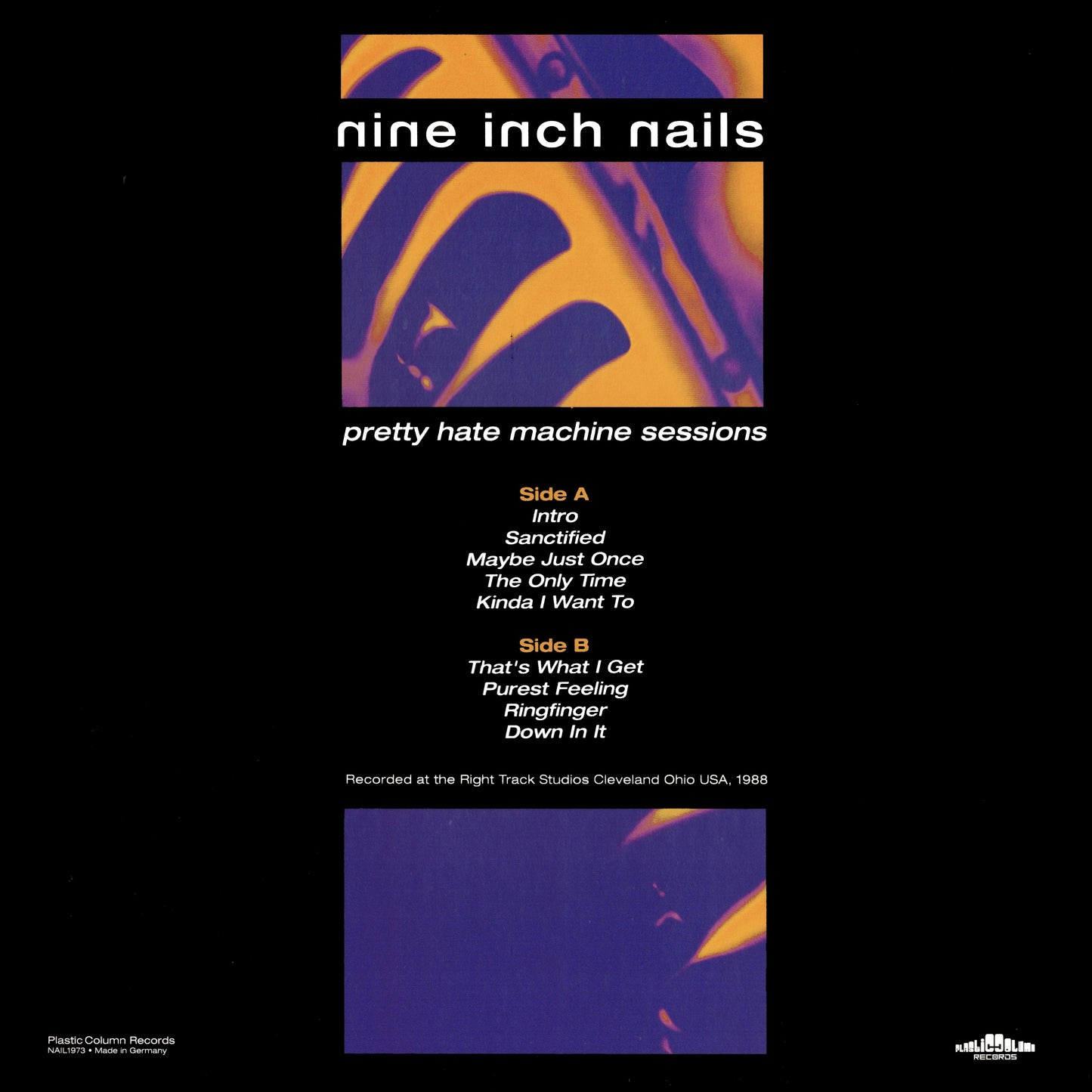 NINE INCH NAILS – Pretty Hate Machine Sessions LP (color vinyl)