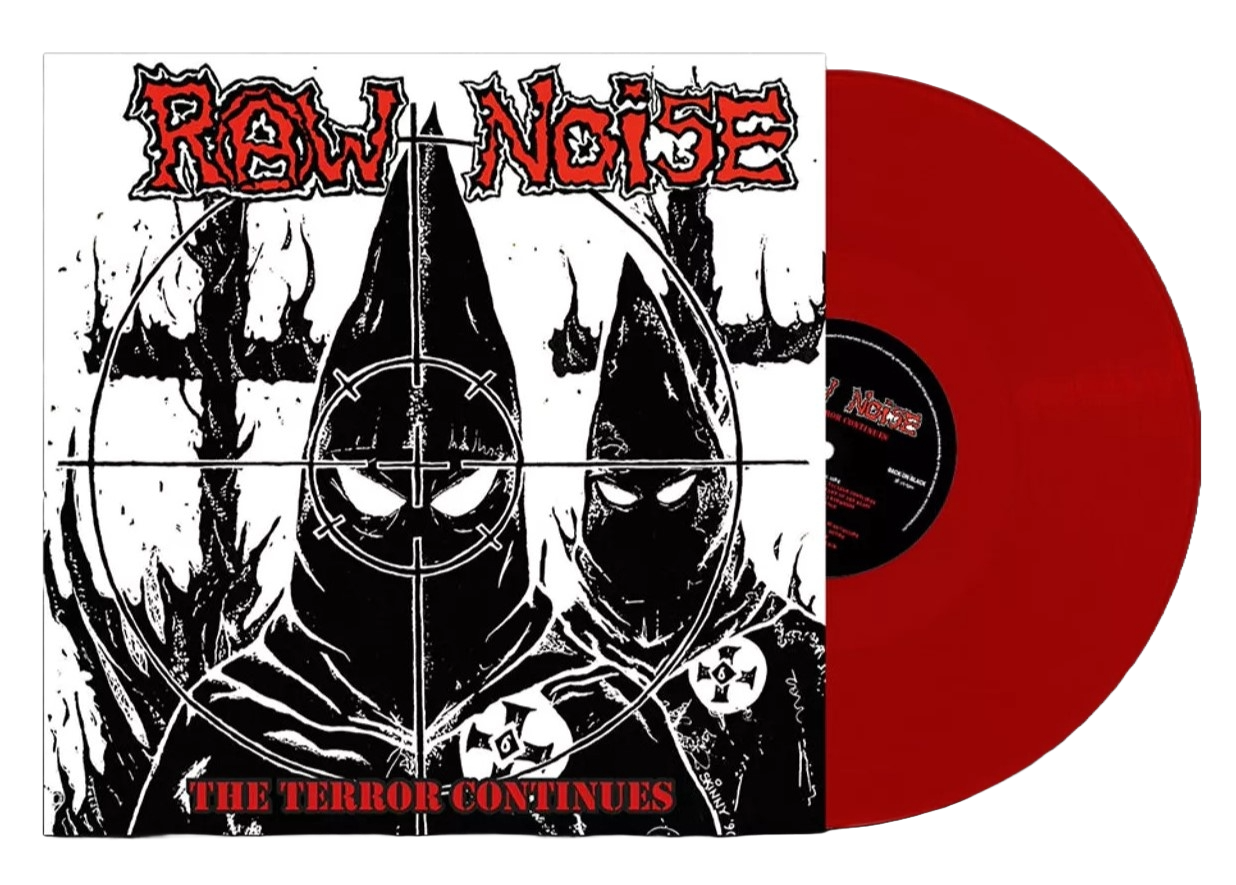 RAW NOISE – The Terror Continues LP (red vinyl)