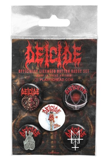 DEICIDE Button Badge Set