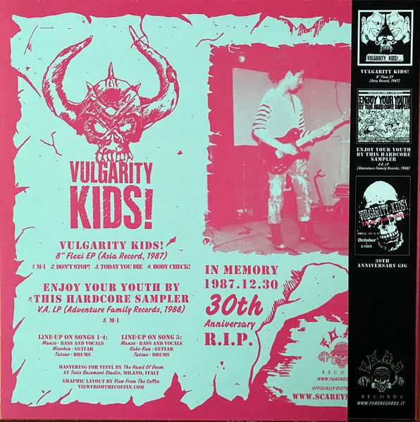 VULGARITY KIDS – S/T 12"