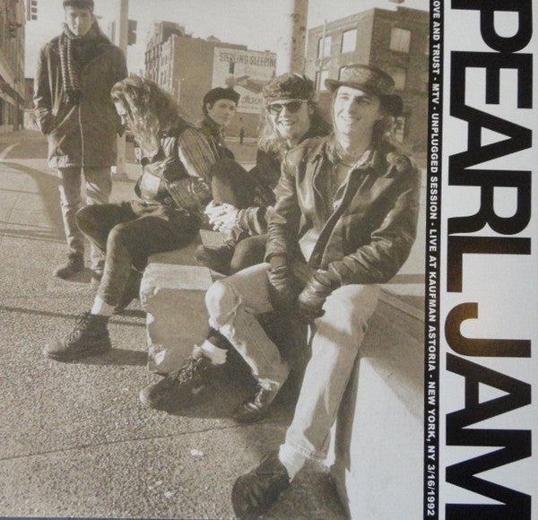 PEARL JAM – Love & Trust: MTV Unplugged LP (color vinyl)