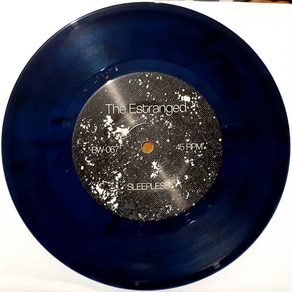 ESTRANGED / PUBLIC EYE – Redacted Memories / Sleepless 7" (dark blue translucent vinyl)