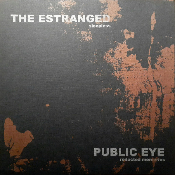 ESTRANGED / PUBLIC EYE – Redacted Memories / Sleepless 7" (dark blue translucent vinyl)