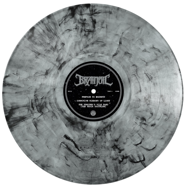 BRAINOIL – Singularity To Extinction LP ("Smoke" color vinyl)