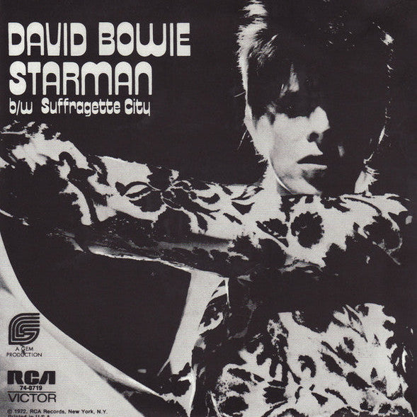 DAVID BOWIE – Starman / Suffragette City 7"