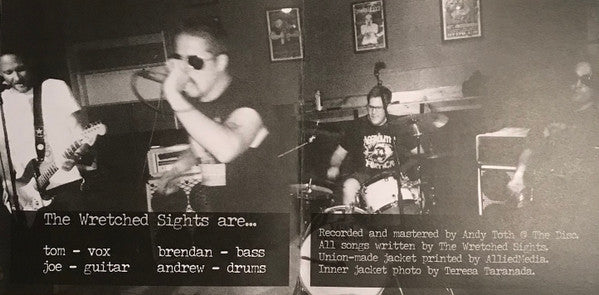 WRETCHED SIGHTS – Heathen Help Us 7" (color vinyl)