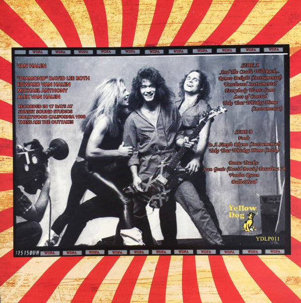 VAN HALEN – Women & Children First Sessions LP (white vinyl)