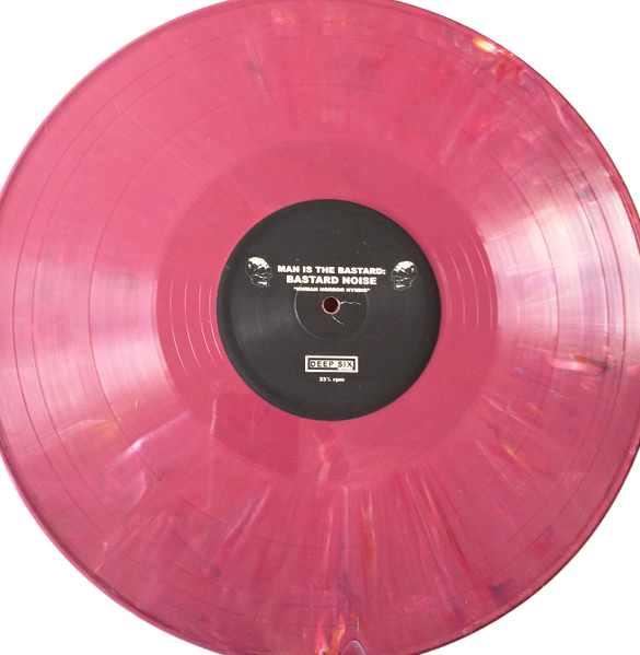 BASTARD NOISE / ACTUARY – Experimental Thinking / Human Horror Hymns LP (marbled color vinyl)