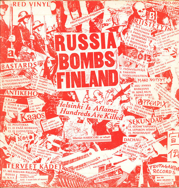V/A – Propaganda - Russia Bombs Finland LP