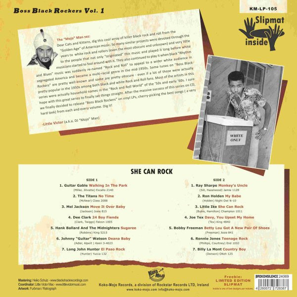 V/A – Boss Black Rockers Vol. 1: She Can Rock LP