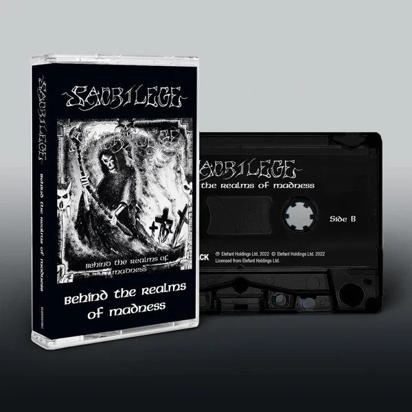 SACRILEGE – Behind the Realms of Madness Cassette