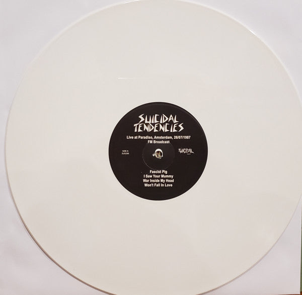 SUICIDAL TENDENCIES – Amsterdam Paradiso LP (white vinyl)