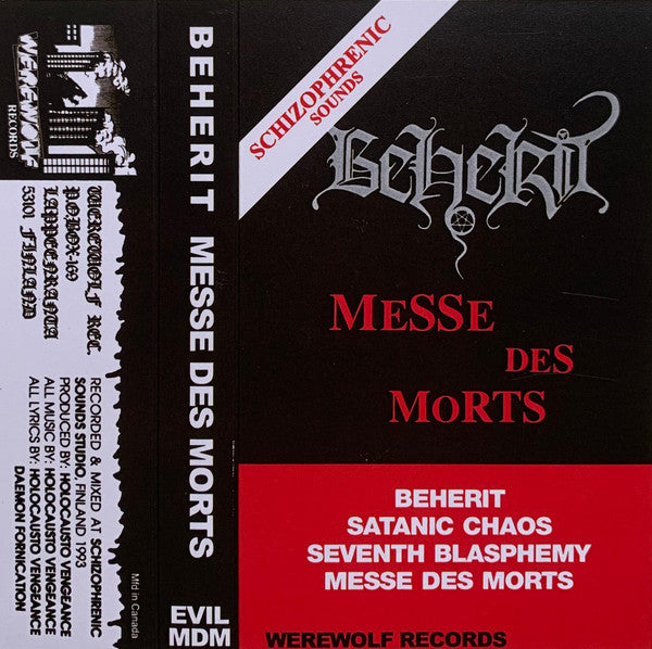BEHERIT – Messe Des Morts Cassette