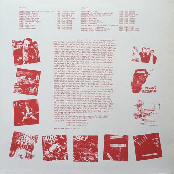 V/A – Bloodstains Across Yugoslavia LP