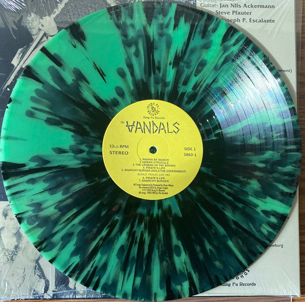 VANDALS – Peace Thru Vandalism (green splatter vinyl)