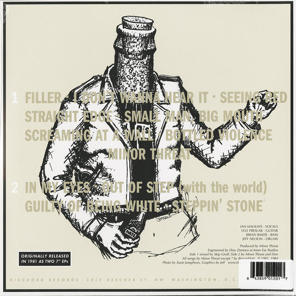 MINOR THREAT – S/T LP (color vinyl)