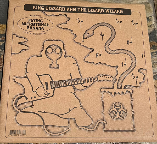 KING GIZZARD & THE LIZARD WIZARD – Flying Microtonal Banana LP (color vinyl)