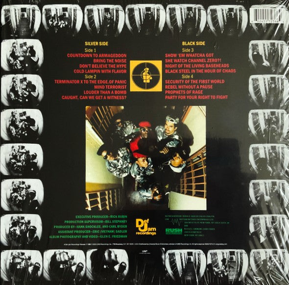 PUBLIC ENEMY – It Takes A Nation Of Millions To Hold Us Back LP