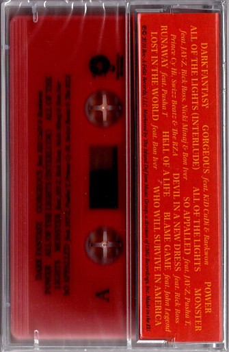 KANYE WEST – My Beautiful Dark Twisted Fantasy Cassette