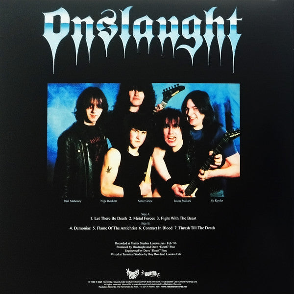 ONSLAUGHT – The Force LP (blue vinyl)