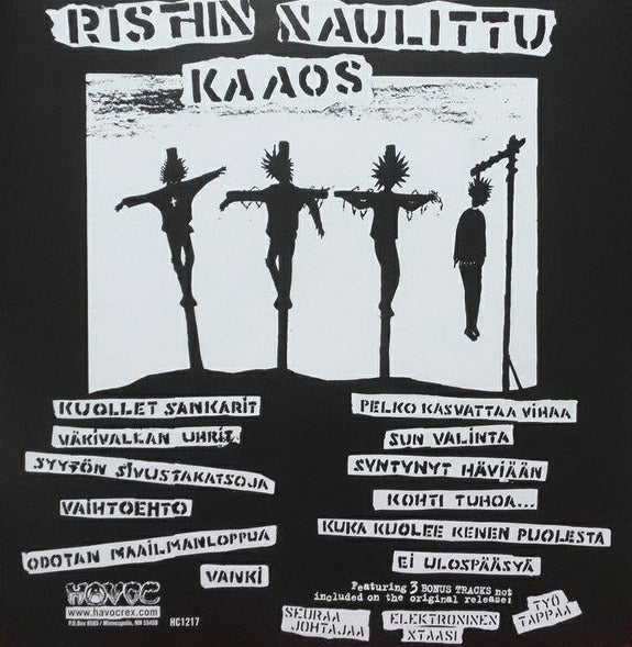 KAAOS – Ristiinnaulittu Kaaos LP