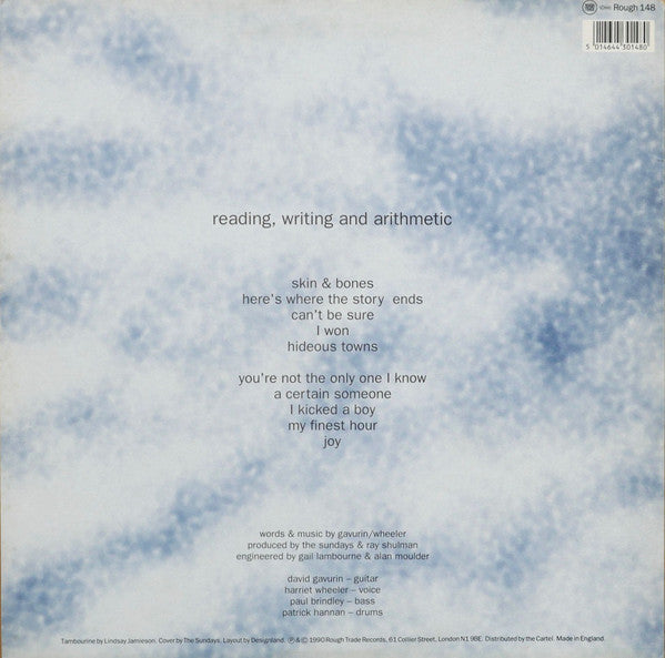 SUNDAYS – Reading, Writing & Arithmetic LP