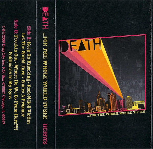 DEATH – ...For The Whole World To See Cassette