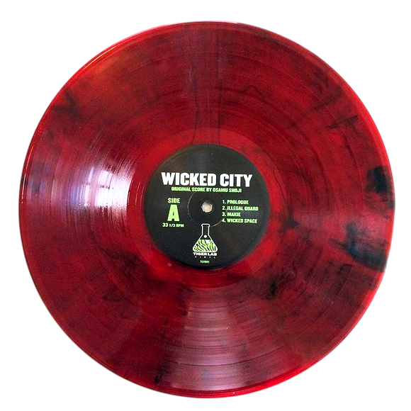 OSAMU SHOJI – Wicked City OST LP (red marbled vinyl)